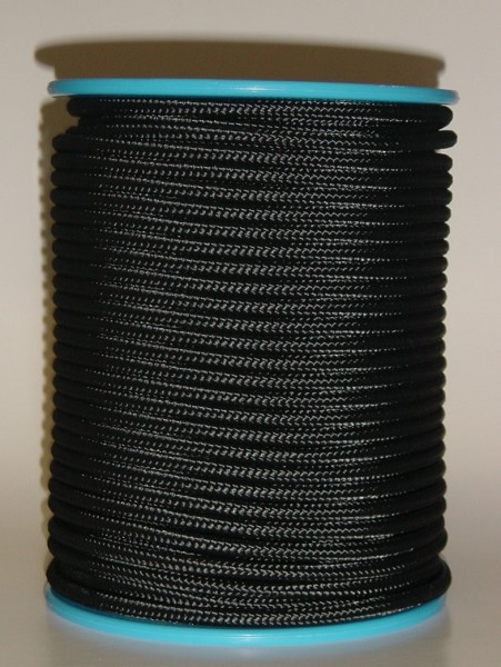 Polyester-Seil Normalgeflecht 12 mm schwarz
